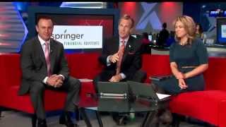 Keith Springer LIVE on Fox 40 10-03-12 6:45 AM