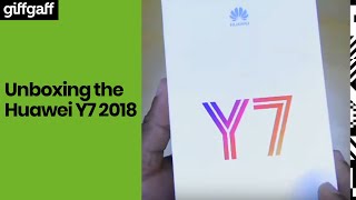 Huawei Y7 2018 | Phone Unboxing | giffgaff