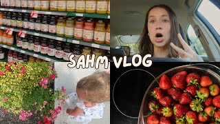 SAHM VLOG | grocery shopping, an honest chat about discontentment, and homemade shrimp fried rice