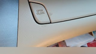 How to Open Access Both Glove Boxes on Toyota RAV4