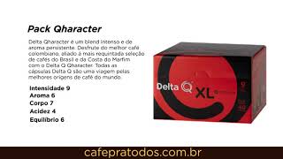 Pack com 40 Cápsulas para cafeteira Delta Q