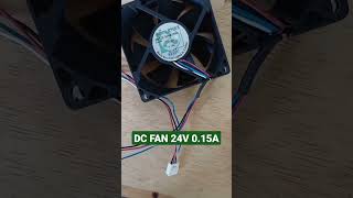 DC FAN 24V 0.15A #Shorts #dcfan #YouTubeShorts