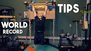 World Record Breaking Pull Up Tips!