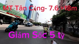 Nhà Mặt Tiền Sài Gòn- Bán Nhà Mặt Tiền đường Tân Cảng- Quận Bình Thạnh- 7.64×18m