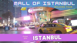 ⁴ᴷ⁶⁰ Mall Of İstanbul, İstanbul Türkiye Yürüyüş Turu 4K60fps