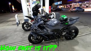 EJR Tuned 2019 ZX10R vs Bolt on 2011 ZX10R and Full Bolt on 2010 BMW S1000RR!!