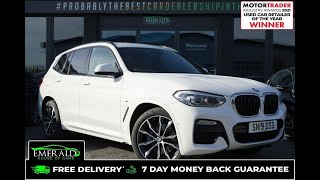 2019 19 BMW X3 2.0 XDRIVE20I M SPORT 5D 181 BHP/SN19 DSS