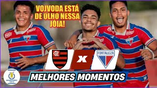 ESTRÉIA COM DERROTA! Flamengo 0 x 3 Fortaleza | Gols do JOGO | Brasileirão Sub-20 2024