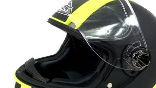 Kask SMK force black yellow