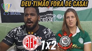 React Reações America RN x Corinthians um vitoria fora de casa #corinthians #react #timão