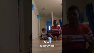 I scoot all over the world #kidsvideo #kids #travel #cutekid