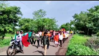 Desi Superman walks 13 klm by carrying 100kg bag in Bijapur Karnataka Wire