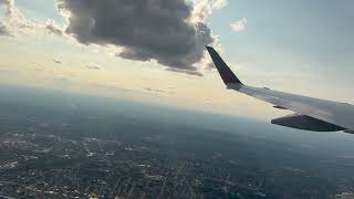 Busy departure from Newark Airport