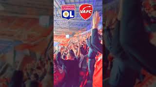 Coupe de France 🔴🔵Lyon-Vafc🔴⚪️ demi finale,ambiance du Vafc en tribune!