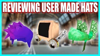 Reviewing User Made Hats! [ ROBLOX U.G.C. Concepts ]