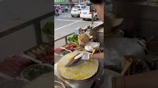 Multi-grain pancakes #streetfood #delicious #satisfyingvideo