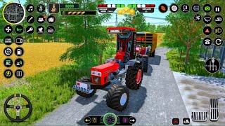 Heavy Tractor Trolley Cargo Simulator 3D - Farming Tractor Driver - Android game play 3d androidgame