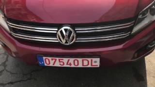 Видео отчёт о привезенном и растаможенном Volkswagen Tiguan