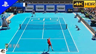 (PS5) Tennis World Tour 2 4k | Ultra High Realistic Graphics [4K 60FPS]