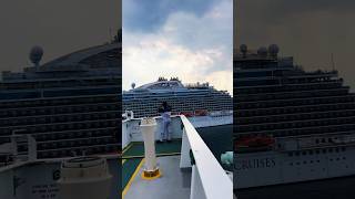 Cruise Ship leaving port