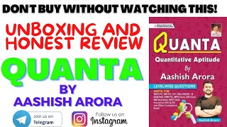 Quanta by Ashish Arora || Unboxing & Review || Do not buy without watching this book 🤦‍♂️||