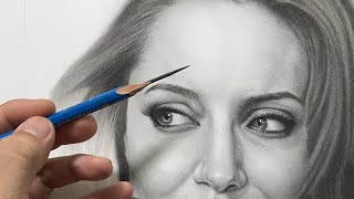 Live DRAWING! How to Draw, Shade Realistic Skin Tone with Graphite Pencil