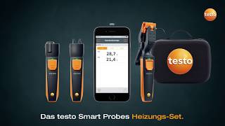 Produktvideo Testo Smart Probes Heizung