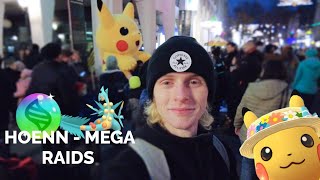 Viele SHINYS und RIESIGES PIKACHU am Hoenn Mega Raid Tag! #PokeVlog13