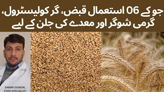 Benefits of eating barley in the right amount & way. | جو کھانے کے فوائد