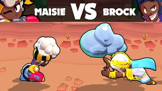 MAISIE vs ZEUS BROCK  | 1 vs 1 | Brawl Stars