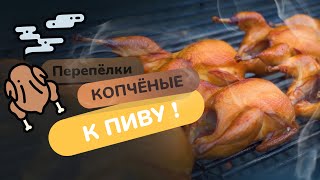 Копченые перепелки к пиву. Утренний рецепт.