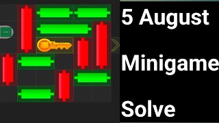 Hamster Combat 5 August Minigame Puzzle Solve  | Hamster Combat 5 August Puzzle Solve?