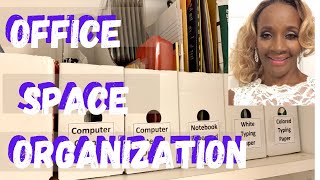 How To Organize Office Cabinet | The How To Lady