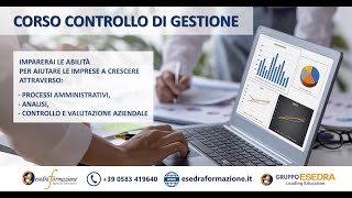 Corso Controllo di gestione #controllodigestione #corsoaziendale #corsocontabilità #corsobilancio