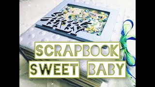 Baby Boy Scrapbook Album | Full capacidad!!!