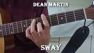 Dean Martin - Sway (guitar cover)