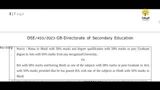 Graduate Teacher Recruitment 2024.