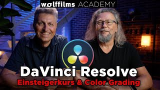 Neue DaVinci Resolve Einsteiger-Kurse in Wolffilms Academy