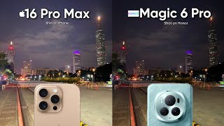 iPhone 16 Pro Max vs Honor Magic 6 Pro Camera Test