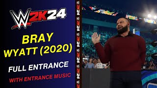 Bray Wyatt WWE 2K24 ENTRANCE - #WWE2K24 Bray WyattENTRANCE THEME | WWE 2K24 all entrances