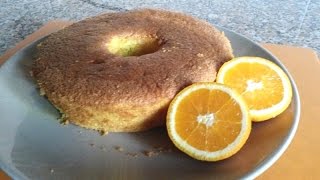 Receita de Bolo de Laranja Sem Gluten e Sem Lactose