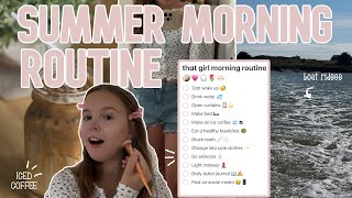 my summer morning routine!! 🫶🏻🥗☀️ // All about Audrey