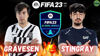 STINGRAY  VS GRAVESEN - FIFA 23 / FIFA GLOBAL SERIES | PRÓ VS PRÓ