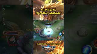 BADANG super stun #mobilelegends #mlbb #video #shortvideo #badangtopglobal #badangtiktok #badangmvp