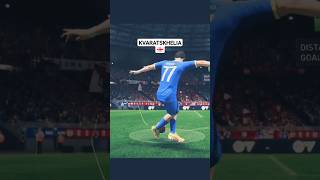 Kvaratskhelia 🇬🇪 scores a RABONA VOLLEY in FIFA 23 #fifa #football #fifa23