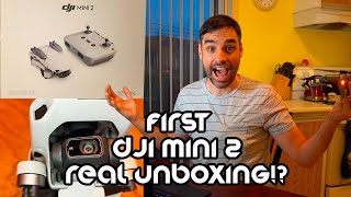 First DJI Mini 2 Unboxing In The World Reaction - Leaked Specs Confirmed!