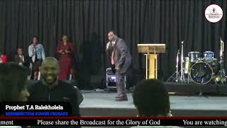 Prophet T.A Ralekholela Full Sermon - Test and Temptation