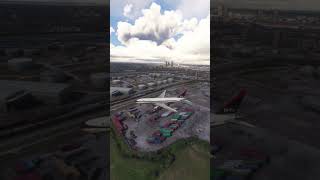 Crash landing Boeing 777 At Airport MFS2020 #shorts