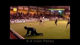 Goles del partido Real Madrid vs Betis (11-6 en la Liga Fertiberia 2011 de Fútbol Indoor)