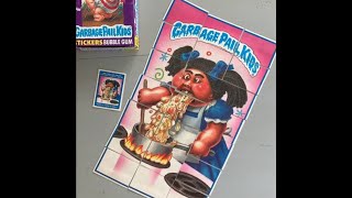 Garbage pail kids 7th complete puzzle from 1987 (US version 21 Cards)